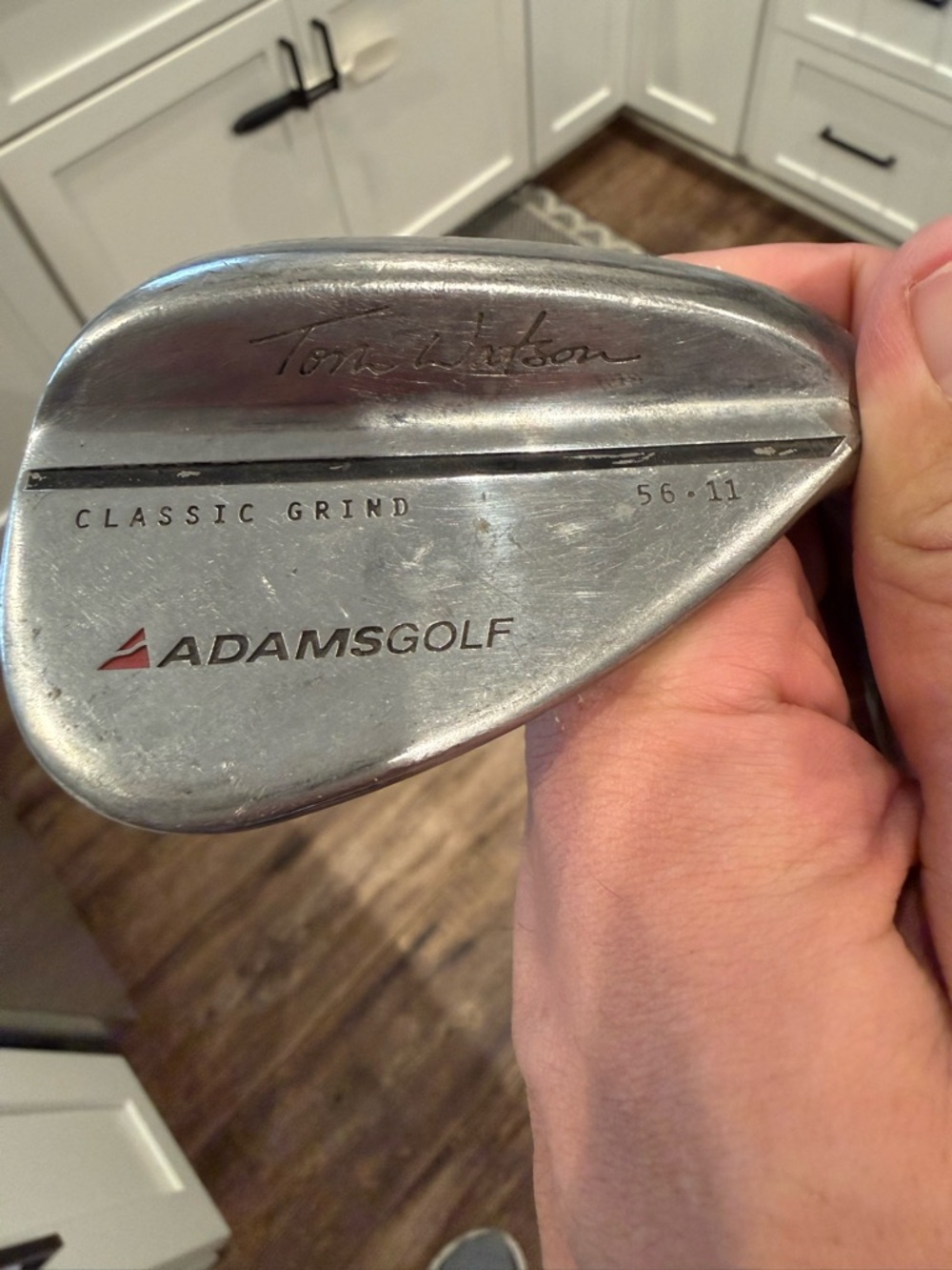 Adams Golf Classic Grind Wedge - Silver with Red Accent